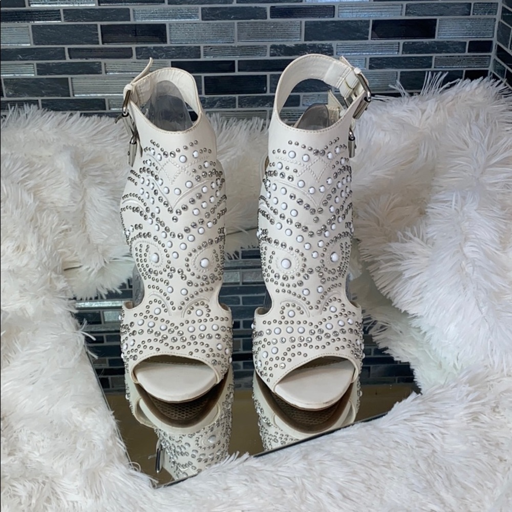 BEBE Embellished Heels